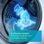 Siemens WM14VG41, Frontlader-Waschmaschine, B, Fassungsvermögen 9 kg, Standgerät, Breite 59,8 cm, Restlaufzeitanzeige, Kindersicherung