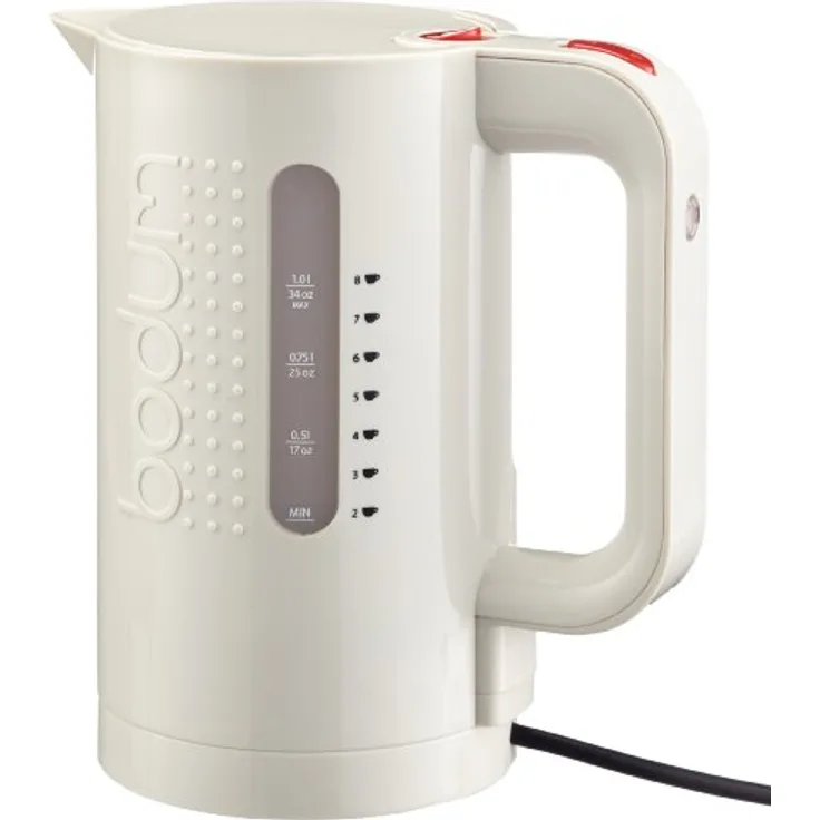 Bodum Bistro Wasserkocher 1 Liter creme
