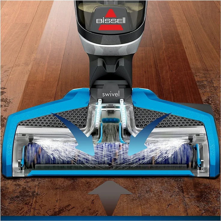 Bissell 17132 CrossWave Nass- und Trockenreiniger, 560 Watt, saugt, 3in1 Mehrflächenreiniger wischt & trocknet, blau – Bild 8