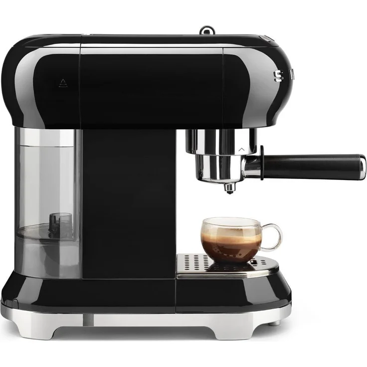 Smeg Espresso-Kaffeemaschine ECF01BLEU, 1350, 1 Liter, Schwarz – Bild 5