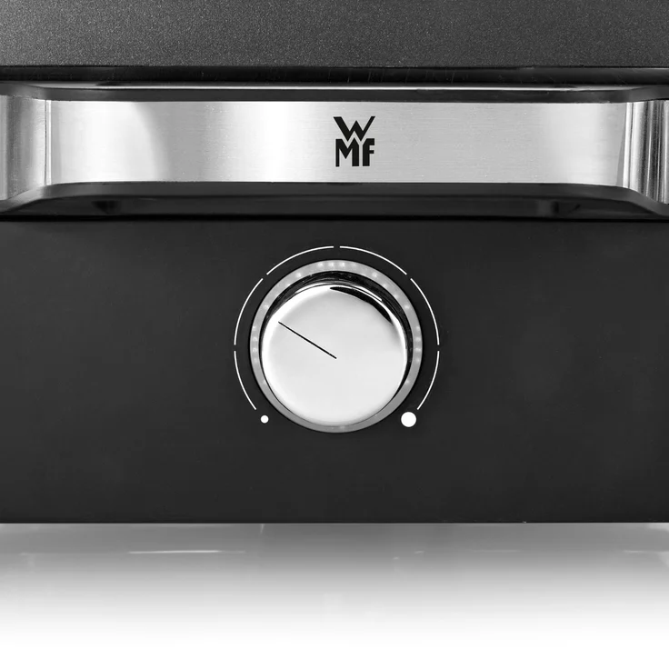 WMF Lono Raclette Grill mit Pfännchen und Schiebern, Raclette 8 Personen, 1500 W, edelstahl matt – Bild 3