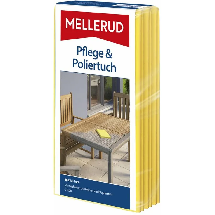 Pflege und Poliertuch 3er-Pack - Mellerud