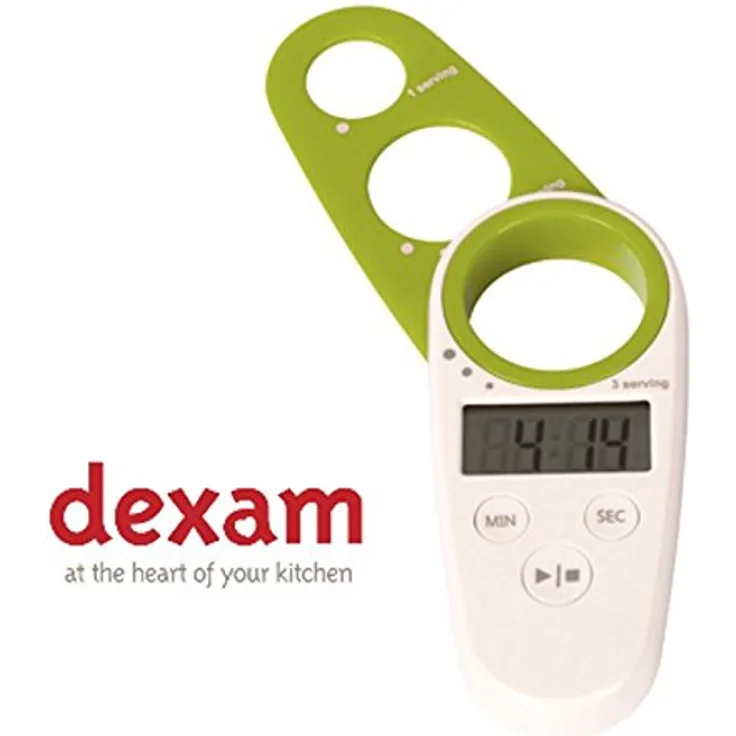 Dexam Plastik, weiß-grün, 12x5x1.75 cm