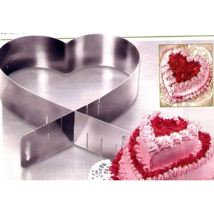 MM Exclusiv Tortenring Herz Herz Backform