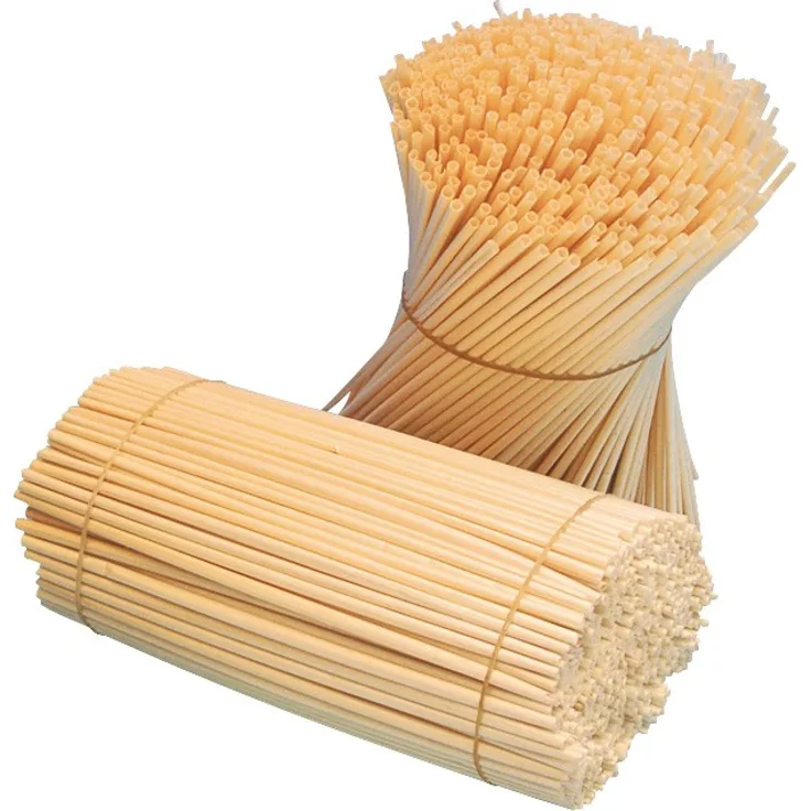 Bastelstrohhalme 22cm natur 1000 Stück naturgebleicht