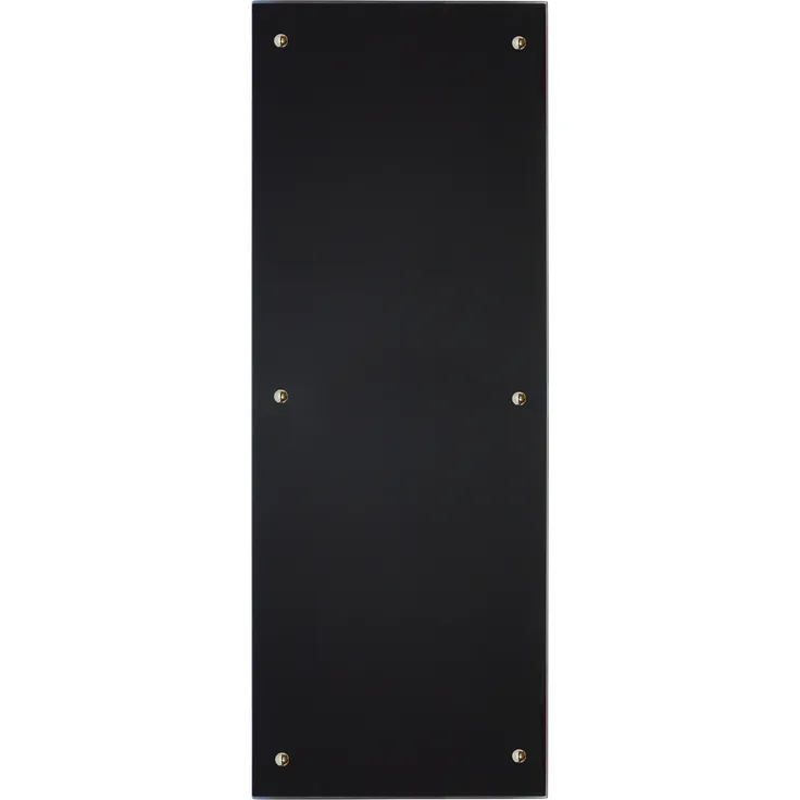 Infrarot Glasheizkörper Wand Heizpaneele 45x120 850W viele Farben und als Spiegel schwarz, Infrarotheizung