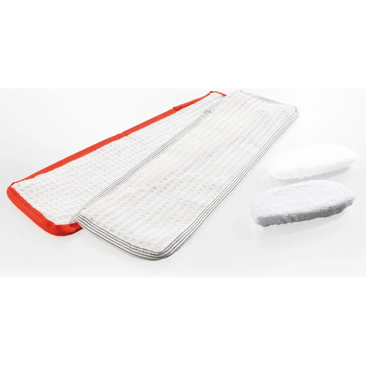 CLEANMaxx Nachkauftücher 02667 (2x Boden - und 2x Fenstertücher) für den CLEANMaxx Universal-Dampfreiniger