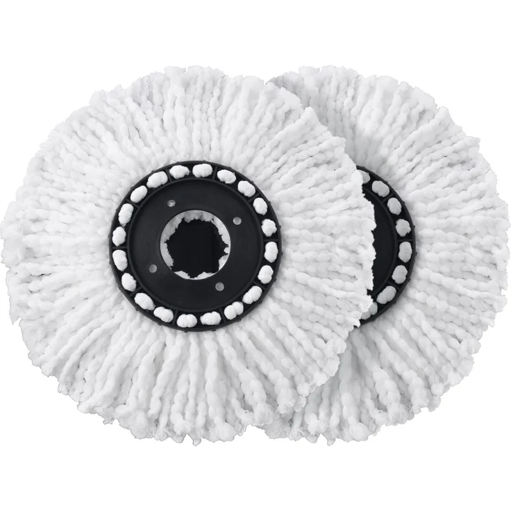 CLEANmaxx Power-Wischmopp - Ersatzmopp, 2er-Set – Bild 1