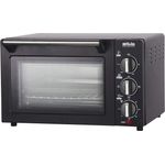 Silva Homeline MB 1400 Minibackofen, 1200 Watt, 14 l, regelbar bis zu 230 Grad, großes Sichtfenster, Ober-& Unterhitze, inkl. Backblech und Grillrost, 14 liters, schwarz