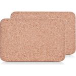 Zeller 02300 Kork-Untersetzer, 2-er Set 29.5 x 19.5cm