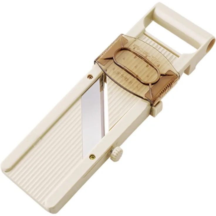 Kitchen Craft Professionelle Japanische Mandoline, mit drei Klingen und Sicherheitsschieber