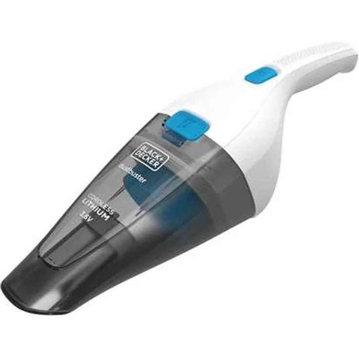 Black+Decker Akku-Handstaubsauger Dustbuster (3,6V Lithium, Handsauger beutellos + kabellos, breite Saugöffnung, Abnehmbarer Staubfangbehälter, inkl. Ladekabel) NVC115JL – Bild 1