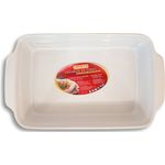 Guardini c0tc7 a Auflaufform, Keramik, Weiß