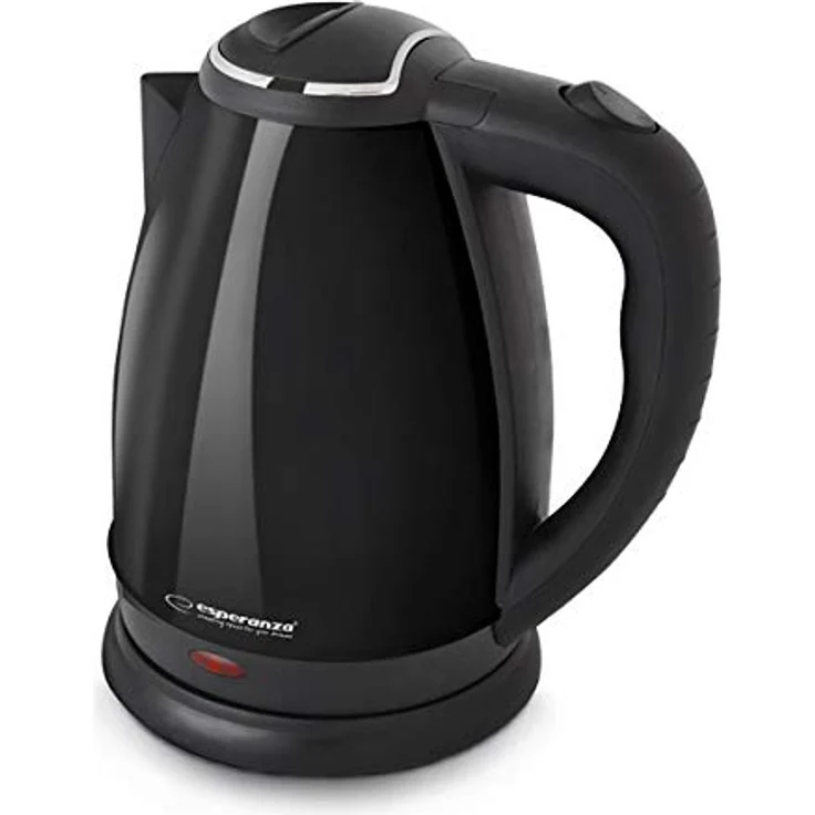 Esperanza EKK013K Elektrischer Wasserkocher Victoria 1,8L, Metall, Schwarz – Bild 1