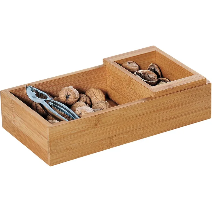 Kesper Nussschale, Bambus, Braun, 30 x 16 x 7.5 cm