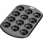 Kaiser Inspiration Mini-Gugelhupf-Muffinform, für 12 Muffins 29 x 18 cm antihaftbeschichtet kurze Backzeit für süße und herzhafte Rezepte