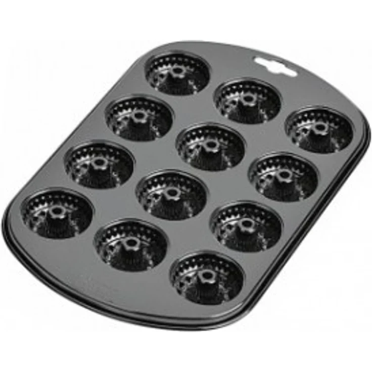 Kaiser Inspiration Mini-Gugelhupf-Muffinform, für 12 Muffins 29 x 18 cm antihaftbeschichtet kurze Backzeit für süße und herzhafte Rezepte – Bild 1