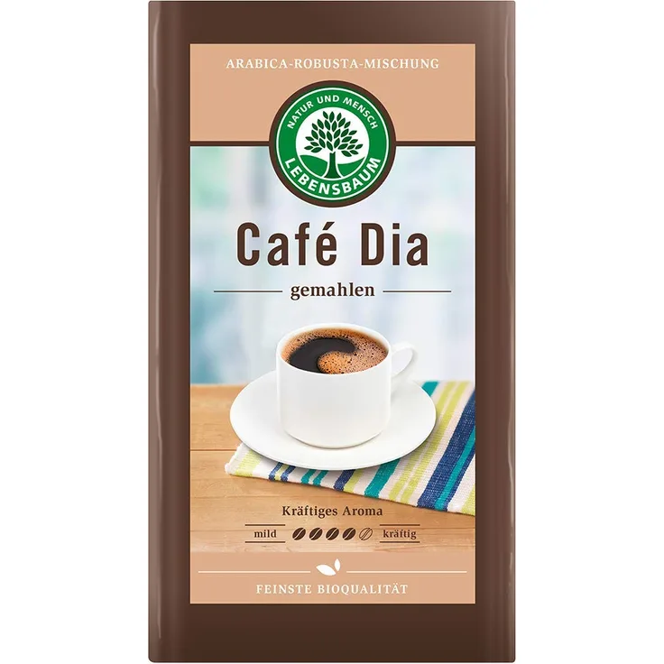 Lebensbaum Café die gemahlenes Kaffeepulver, 500 g, Kaffeebohnen