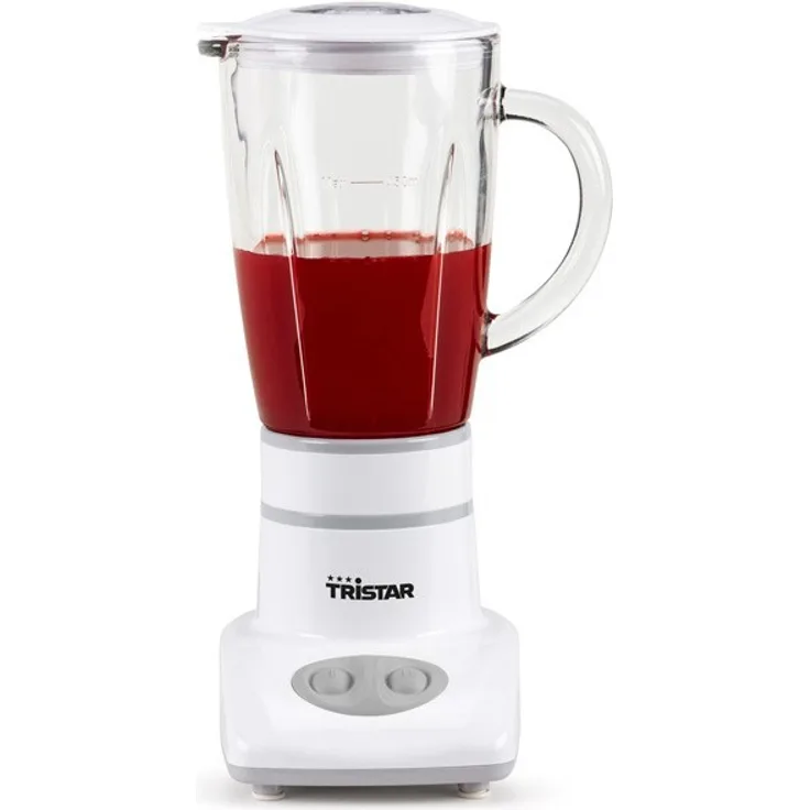 Tristar BL-4431 Mixer ? Edelstahlklingen ? Abnehmbarer Behälter 0,45 l