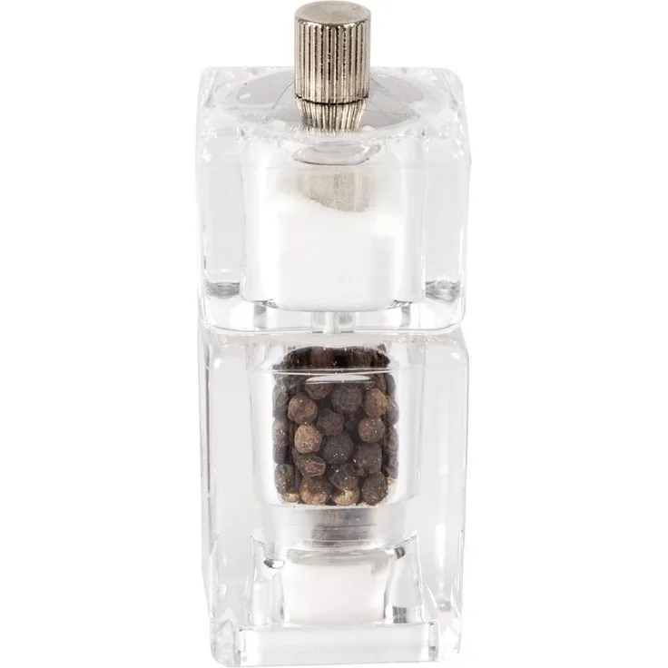 Olympia Combo Salz-& Pfeffermühle Acryl 90 (H) X40 (Dia) mm Shaker Geschirr