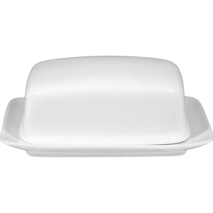 Butterdose 1/2Pfund Compact Weiss Uni7, 250g