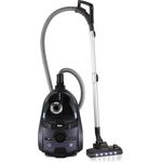 Fakir Filter Pro Bodenstaubsauger beutellos, Zyklon-Sauger, 4,5 l Staubbehälter, 8-Fach Filter-Technologie, extra leise, Violett, 800 W, 4.5 liters