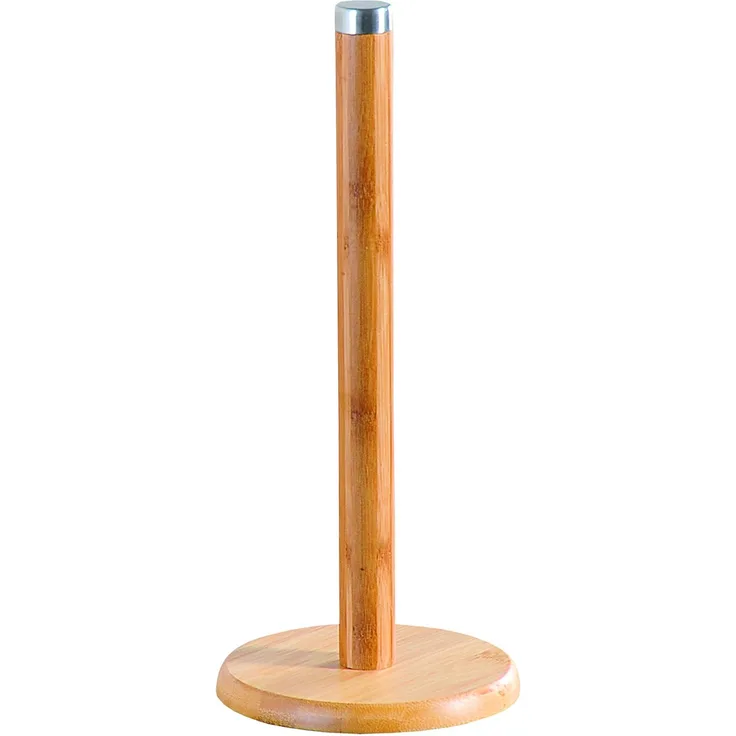 Kesper 81203 Küchenrollenständer, Bambus, Braun, 14 x 14 x 32.5 cm