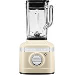 KitchenAid Artisan 5KSB4026EAC Standmixer mit IntelliSpeed, 1200W, 1,4L Glasbehälter, crème, Serie: 5KSB4026
