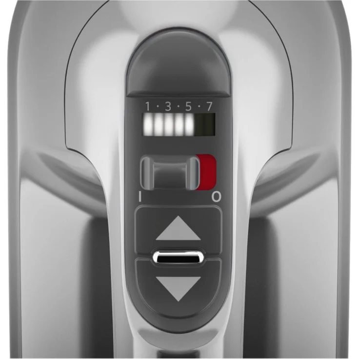 KitchenAid 5KHM7210ECU Handmixer, 85W, 7 Geschwindigkeiten, Kunststoff, silber – Bild 3