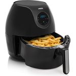 Princess 182050 XXL Heißluftfritteuse, Aerofryer mit digitalem Display, ohne Öl, einfach zu reinigen, 5,2 Liter Fassungsvermögen, 1700 Watt