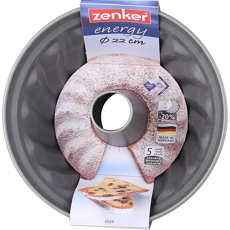 Zenker 6926 Gugelhupfform Ø 22 cm, energy – Bild 2