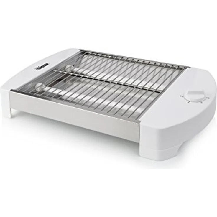 Tristar BR-2400 Flach-Toaster-Brötchenröster mit Countdown-Timer und Krümelschublade, 400 W – Bild 1