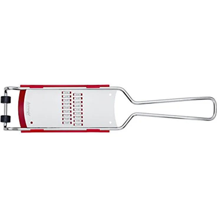 triangle 50 153 13 03 Reibe Julienne mit Fänger, professionelle Qualität, Gemüsereibe für Streifen und Stifte. Auffangbehälter, Klingenschutz
