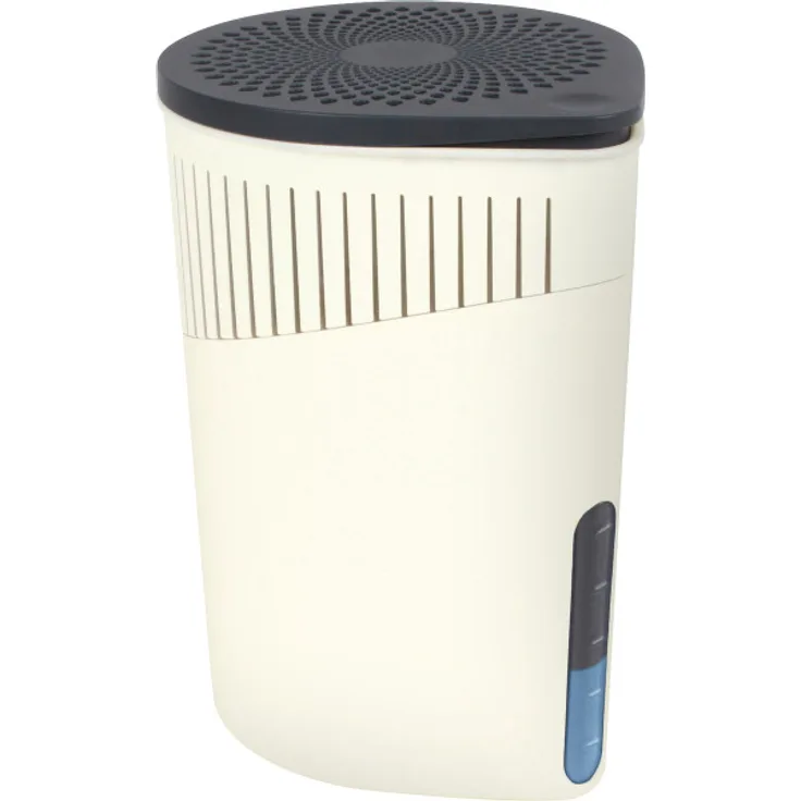 Wenko Raumentfeuchter Drop weiß 1000 g - Luftentfeuchter Fassungsvermögen: 1,6 l, 15 x 23 x 15 cm, weiß