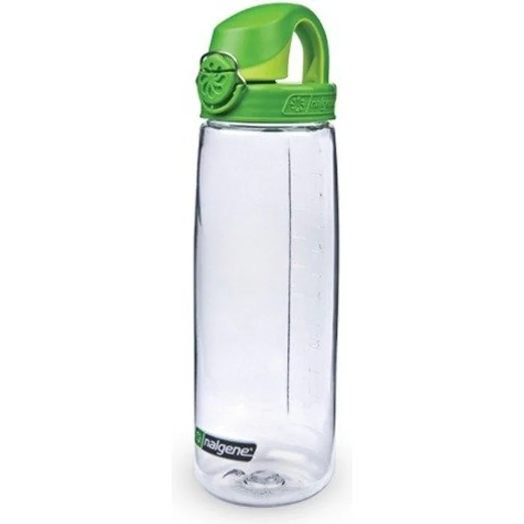 Nalgene Trink und Kunststoff flasche Everyday OTF, Transparent-Green, 0.65 Liter5565-4024