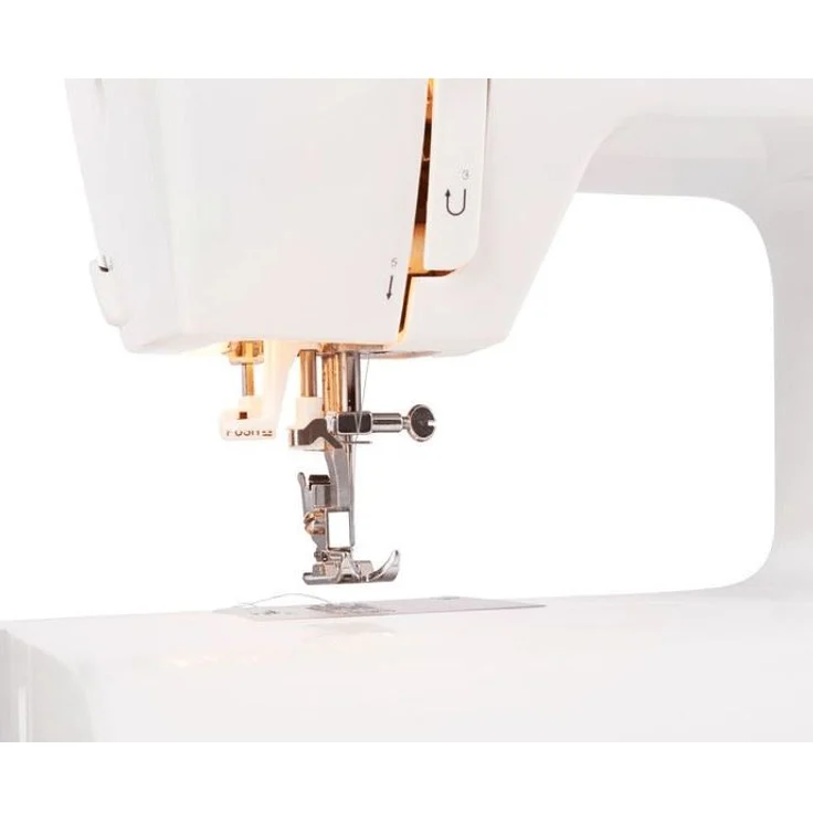 Singer Tradition 2282 Freiarm-Nähmaschine 32 Nähprogramme Knopflochautomatik Nadeleinfädler Freiarm-Nähmaschine, weiß – Bild 6