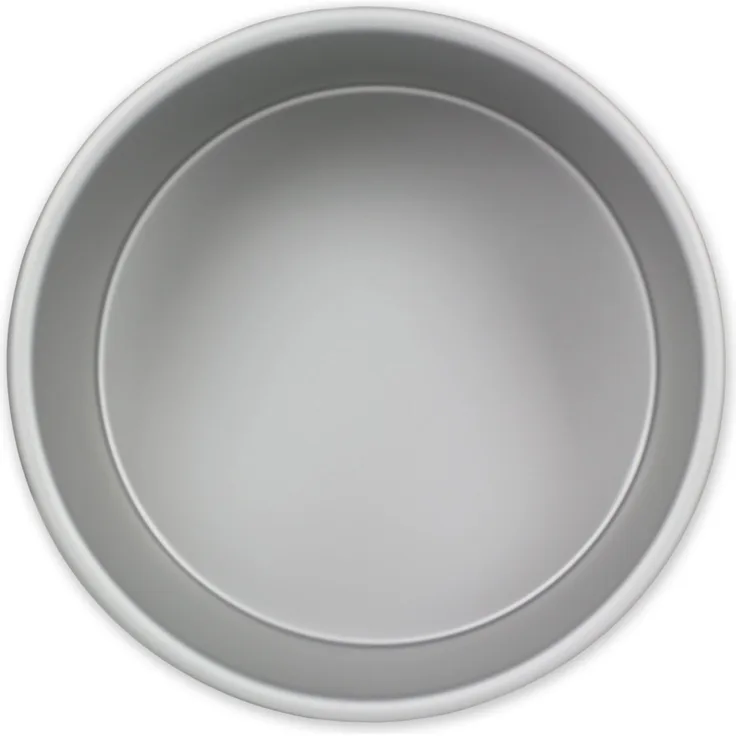 PME RND082 Runde Backform aus eloxiertem Aluminium, 203 x 51 mm, Silver, 20.3 cm