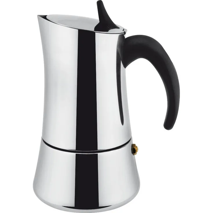 Ilsa Elly Cafetiere, Stahl, silberfarben, 12 Stück