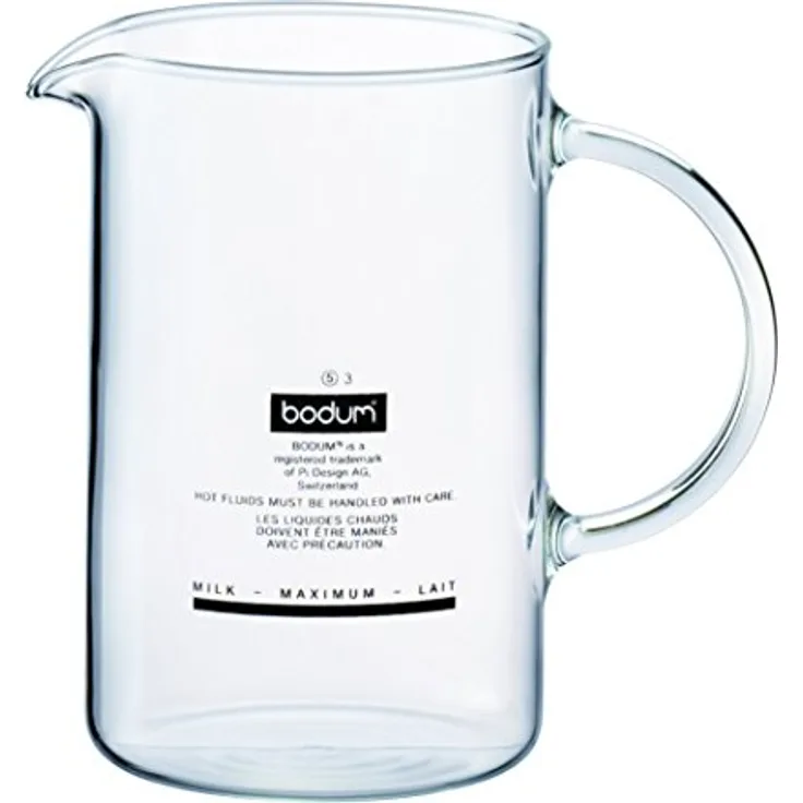 Bodum 01-1966-10-302 Ersatzglas Milchschäumer, 01-1966-10-302