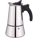 ALFA 44157 Kaffeeautomat Supreme Inox. für Induktion, 10 Tassen