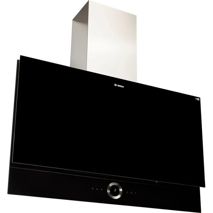 Bosch Serie 8 DWF97RV60, Motorhaube, Esse, Breite: 89 cm, Tiefe: 26.3 cm, Abzug & Umluft, Schwarz – Bild 2