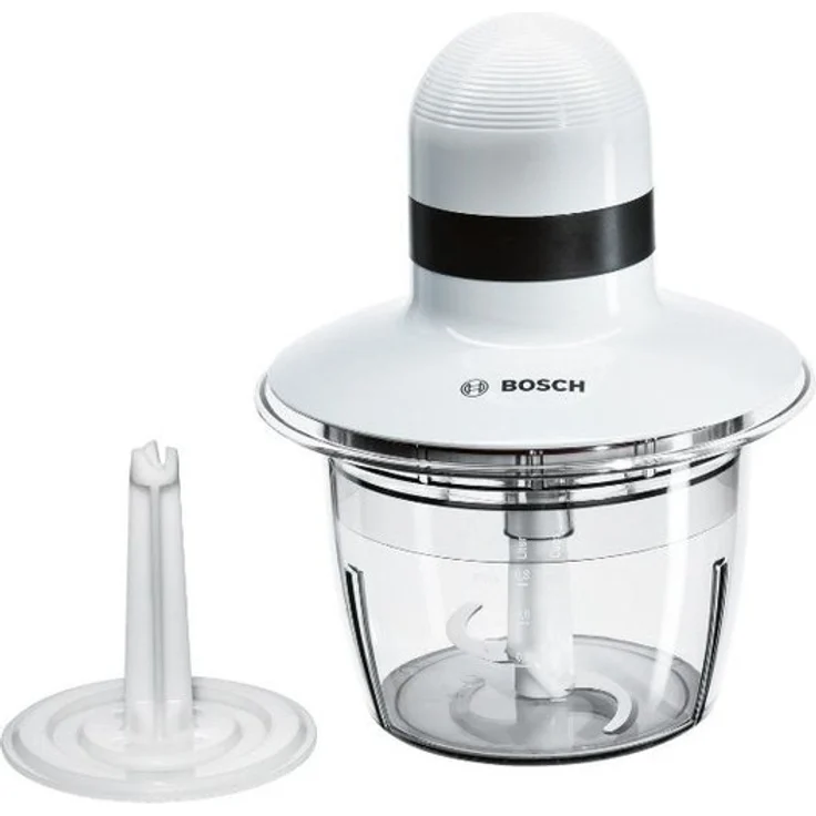 Bosch MMR08A1 U Universalzerkleinerer, 400 Watt, 0,8 L Fassungsvermögen, Kunststoff, spülmaschinenfest, weiß – Bild 1