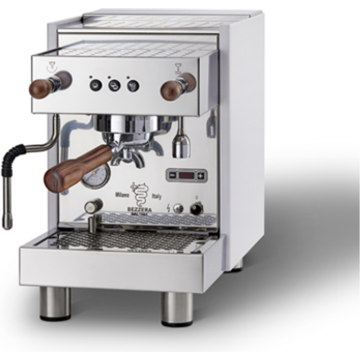 Bezzera Crema DE PID Siebträgermaschine 2-Kreiser, Espressomaschine, Edelstahl
