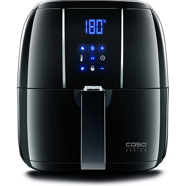 Caso 3172 AF 200 Heißluft Fritteuse, Edelstahl, Kunststoff, 3 liters, Schwarz – Bild 1