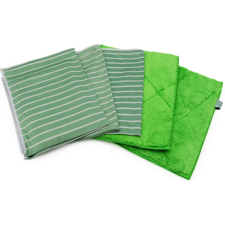 awiwa Bambustücher 5er Set grün