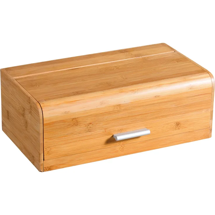 Kesper Bambus, FSC Brotkasten, Braun, 36 x 20 x 14 cm