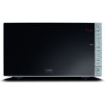Caso SMG20 Design Mikrowelle 3324 mit Grill, Standgerät, 800 Watt Mikrowelle, 1000 Watt Grill, Front Edelstahl gebürstet, Intuitive Bedienung