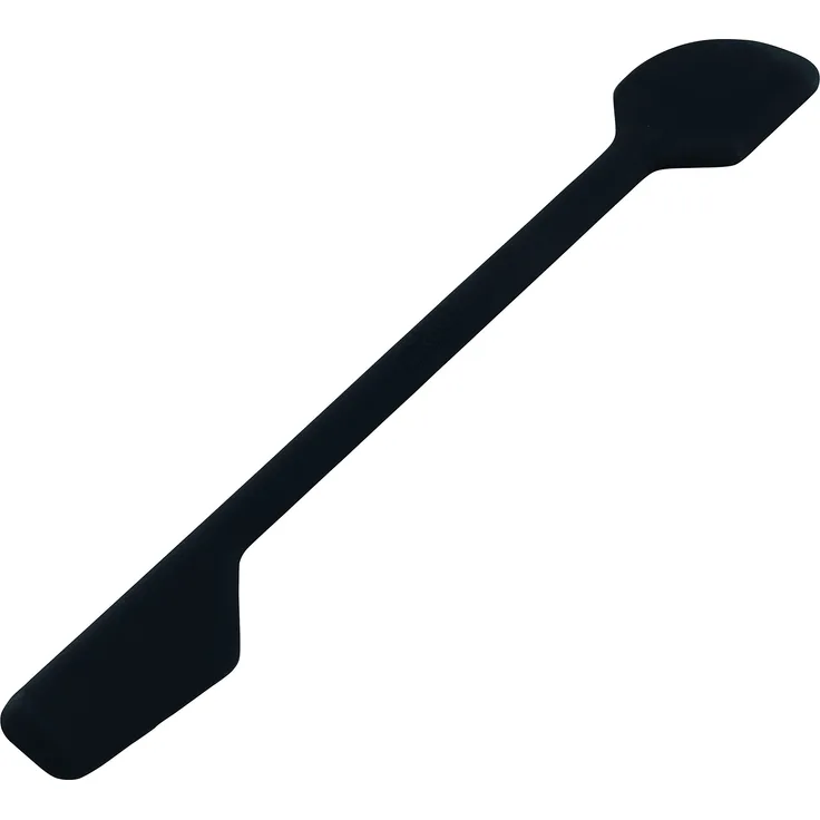 Kuhn Rikon 27683 Silicone Doppelseitiger Teigspatel, Silikon, Schwarz