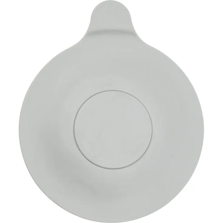 Universal Stöpsel in grau, Ø 13 cm Durchmesser, für alle Abflüsse bis 90 mm, aus TPR, Ablaufstopfen für Badewanne, Dusche, Waschbecken und Spüle, schmutz-resistenter Ablauf-Stöpsel, Abflussstöpsel