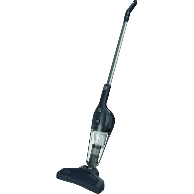 Black + Decker NSVA315J-QW 10.8V, 1.5Ah Lithium 4in1 Akku-Handstaubsauger Dustbuster, Akkusauger inklusiv Bodenverlängerung, Bodendüse und Ladestation-Wandhalterung, NSVA315J